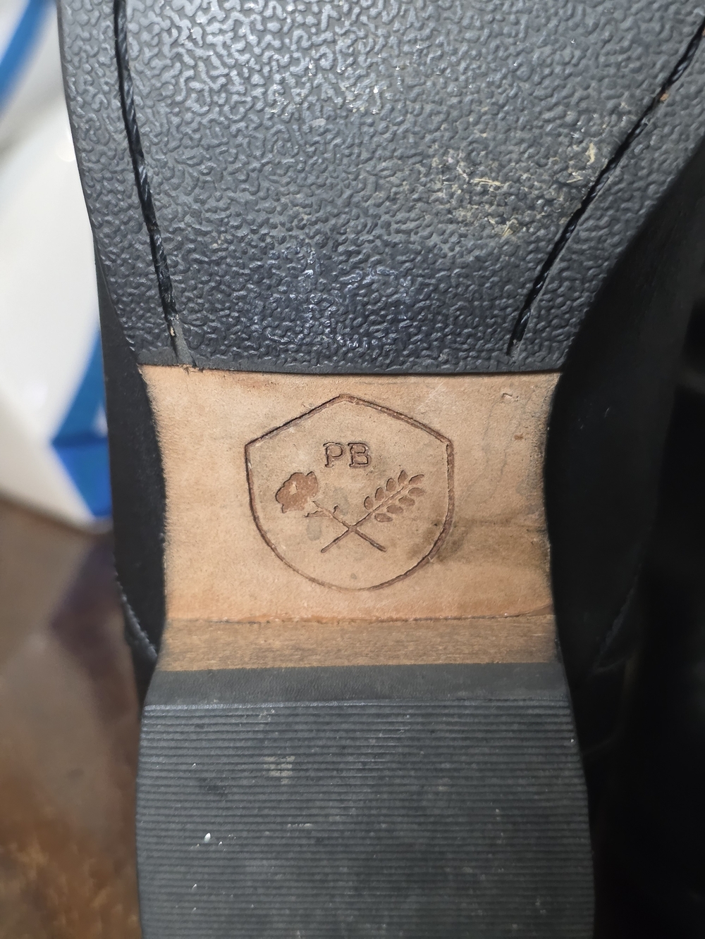 Poppy Barley "The Riding Boot" in Black Leather - Picture 11 of 14